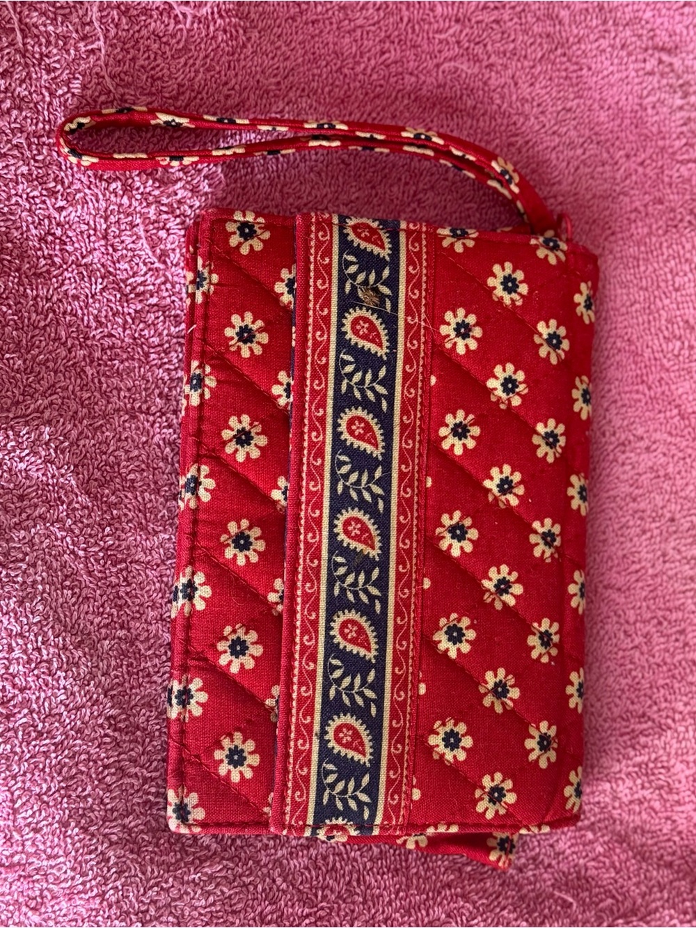 Vintage Vera Bradley Red Wallet